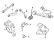 Diagram for Audi RS e-tron GT Axle Pivot Bushing - 971-505-544