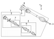 Diagram for Audi Axle Shaft - 8W0-407-271-L