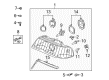 Diagram for Audi A8 Quattro Headlight - 4D0-941-004-AB