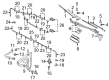 Diagram for Audi Wiper Arm - 4L1-955-407-A-1P9