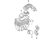 Diagram for Audi 90 Air Duct - 026-133-853-B