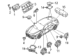Diagram for Audi Subwoofer - 971-035-453-F