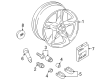 Diagram for Audi SQ7 Alloy Wheels - 4M0-601-025-AJ