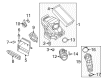Diagram for Audi A5 Air Duct - 06H-129-629-J