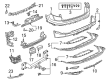 Diagram for Audi Q8 Bumper - 4M8-807-067-A-GRU