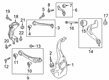 Diagram for Audi S8 Steering Knuckle - 4N0-407-254-B
