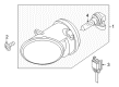 Diagram for Audi TTS Quattro Fog Light - 8J0-941-700