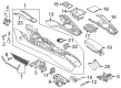 Diagram for Audi TT Quattro Center Console - 8S1-863-241-E-6PS