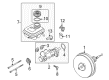 Diagram for Audi RS4 Brake Fluid Level Sensor - 8E0-611-377