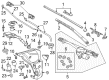 Diagram for Audi Wiper Arm - 4G1-955-407-D-1P9