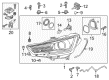 Diagram for Audi A4 allroad Headlight - 8W0-941-044-B