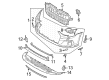 Diagram for Audi A8 Quattro Bumper Cover - 4N0-807-611-G