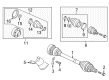 Diagram for Audi SQ8 e-tron Wheel Hub Bolt - N-900-972-04