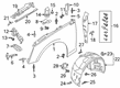 Diagram for Audi S5 Sportback Headlight Cover - 8W6-805-286-B-9B9