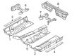 Diagram for Audi S4 Floor Pan - 8E0-803-074-A