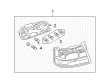 Diagram for Audi Back Up Light - 4F5-945-095-M