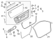 Diagram for Audi TT RS Quattro Door Seal - 8S8-831-707-B