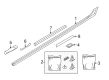 Diagram for Audi Mud Flaps - 4G0-807-906
