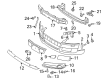 Diagram for Audi TTS Quattro Grille - 8J0-807-681-F-01C