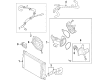 Diagram for Audi A4 Cooling Fan Module - 8E0-959-501-AJ