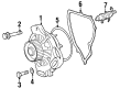 Diagram for Audi A4 Quattro Water Pump - 078-121-006-X