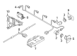 Diagram for Audi RS Q8 Parking Assist Sensor - 4M8-962-239