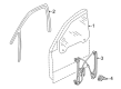 Diagram for Audi Allroad Quattro Window Run - 4B0-837-439-AA