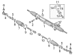 Diagram for Audi S8 Rack And Pinion - 4H1-422-065-G