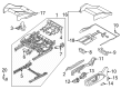 Diagram for Audi Q4 e-tron Sportback Seat Cushion - 89A-898-028