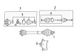 Diagram for Audi A4 Axle Shaft - 8E0-407-452-NX