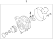 Diagram for Audi Voltage Regulator - 06H-903-803-G