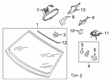 Diagram for Audi Q5 Sportback Windshield - 80A-845-099-N-NVB