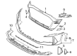 Diagram for Audi RS3 Grille - 8Y0-807-725-A-Y9B