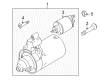Diagram for Audi Starter Solenoid - 03G-911-287-A