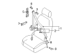 Diagram for Audi allroad Seat Belt - 8K1-857-705-AK-IML