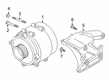 Diagram for Audi S6 Alternator Bracket - 06M-903-143-AK