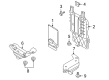 Diagram for Audi S5 Suspension Control Module - 8K0-907-364-A