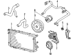 Diagram for Audi Radiator fan - 4Z7-121-301