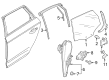 Diagram for Audi SQ5 Sportback Window Run - 80F-839-432
