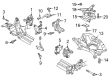 Diagram for Audi A6 Quattro Engine Mount - 4G0-199-381-QE