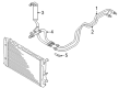 Diagram for Audi A6 Transmission Oil Cooler Hose - 8E0-317-818-B