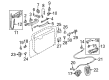 Diagram for Audi Interior Door Handle - 8K0-837-019-G-AZ3