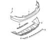 Diagram for Audi e-tron GT Bumper - 4J3-807-421-C-GRU