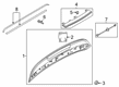 Diagram for Audi A4 allroad Third Brake Light - 4M0-945-097
