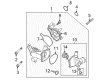 Diagram for Audi A6 Quattro Thermostat Housing - 079-121-115-AT