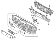 Diagram for Audi Q6 e-tron Grille - 85H-807-749-GRU