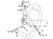 Diagram for Audi RS6 Avant Seat Belt - 4K8-857-706-N-XV1