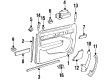 Diagram for Audi 100 Door Seal - 4A0-867-382
