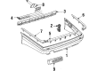 Diagram for Audi Coupe Bumper - 855-807-377
