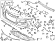 Diagram for Audi S6 Bumper Cover - 4G0-807-065-F-GRU